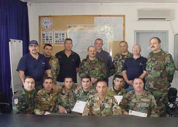 LAF team receive accreditaion Certificates